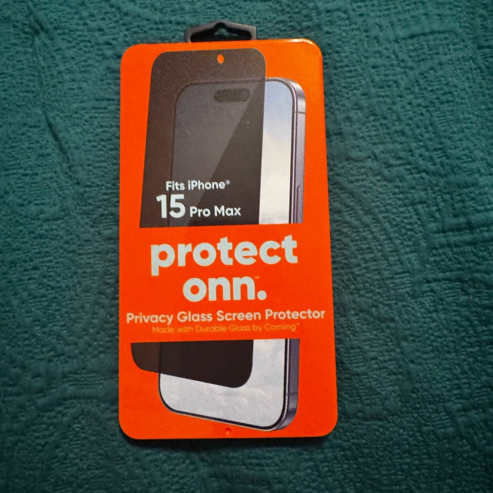 On Running Orange Privacy Glass Screen Protector